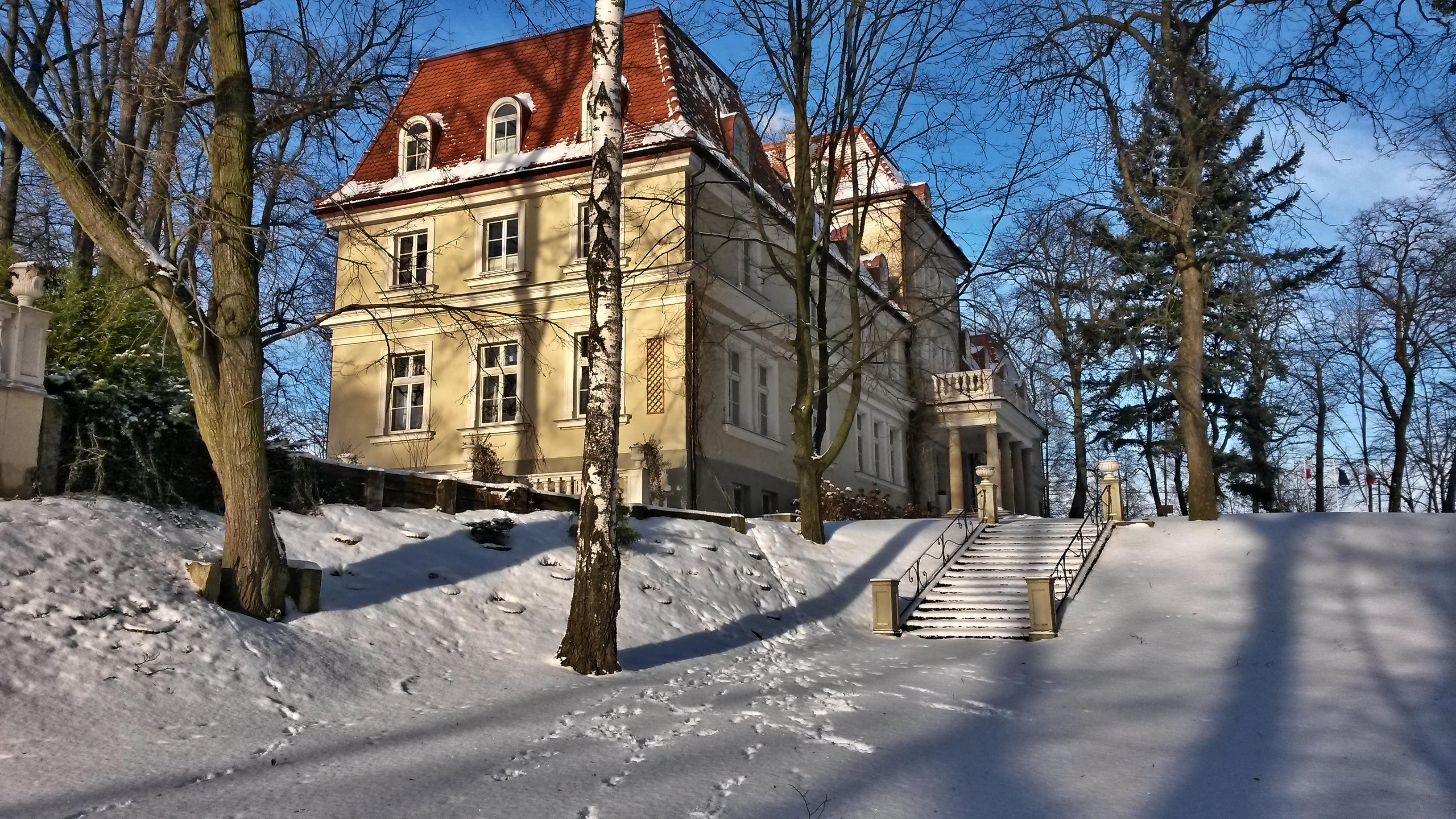 Dwor Sierakow Hotel Bagian luar foto
